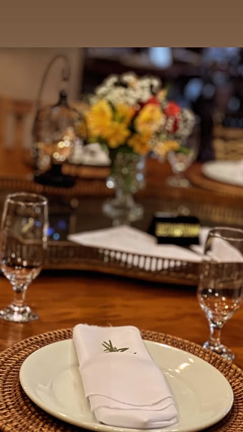 Recepção elegante