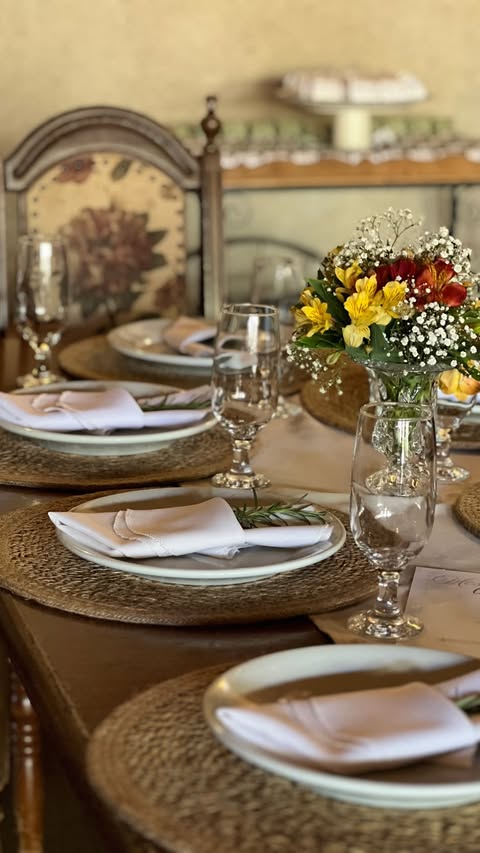 Recepção elegante